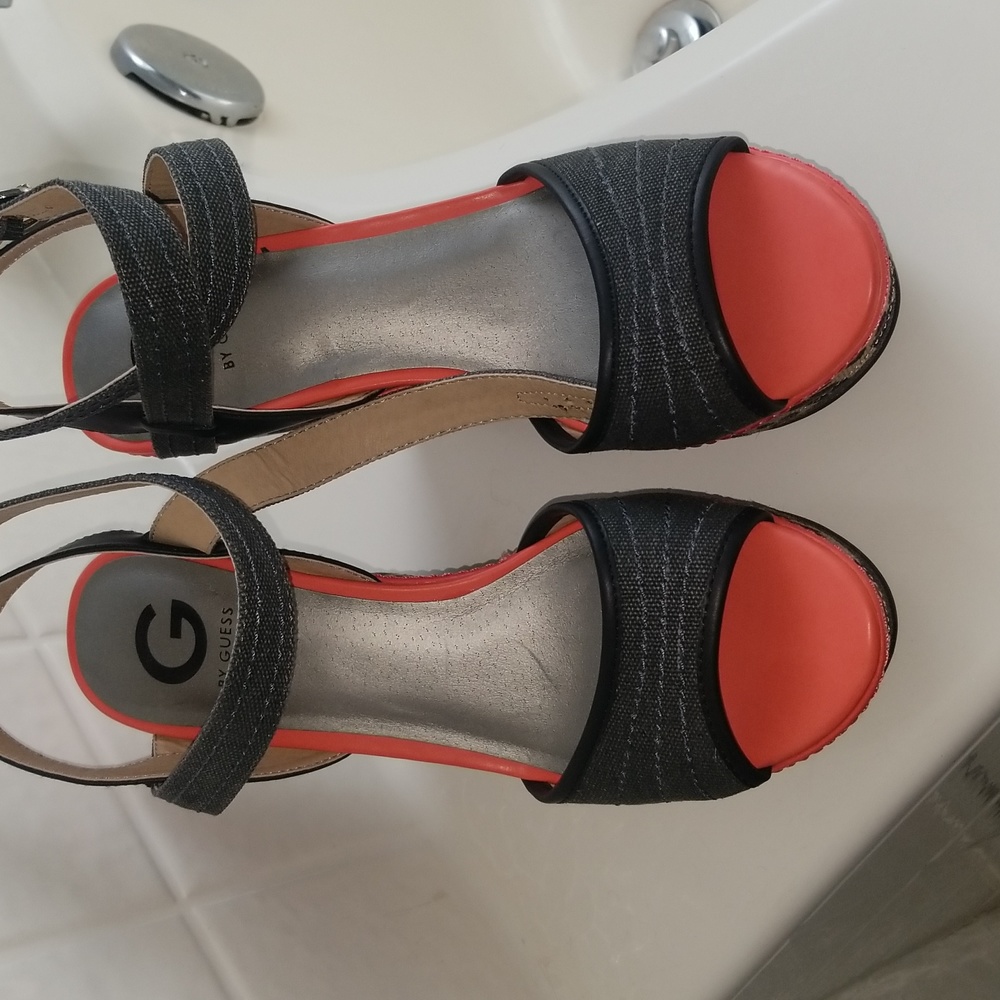 Guess wedges never worn